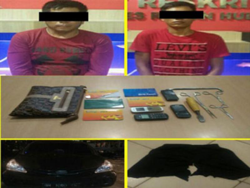Satu DPO, Polres Rohul Bekuk Dua Pelaku Curat disertai Pencabulan