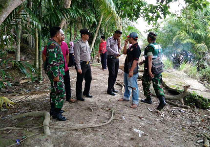 Tekan Tingkat Kriminalitas, Babinsa dan Bhabinkamtibmas Mandah Gelar Patroli Dialogis 