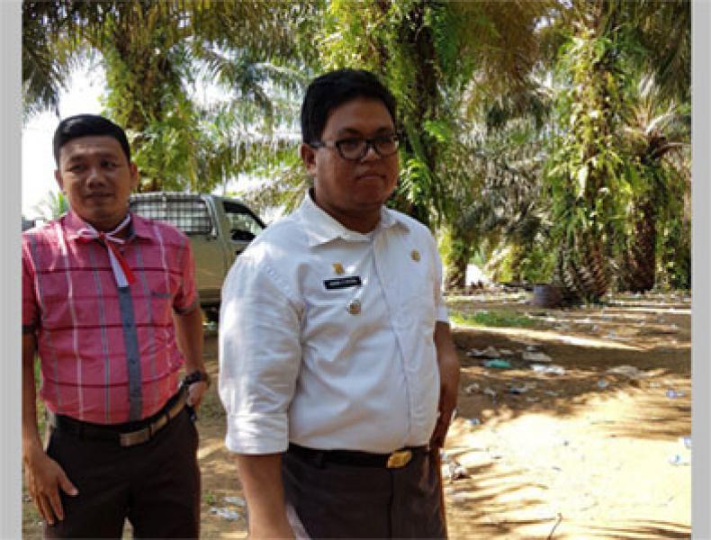 Tinjau Lahan yang Akan Dieksekusi, Camat Kabun Sebut ‘Salah Alamat’