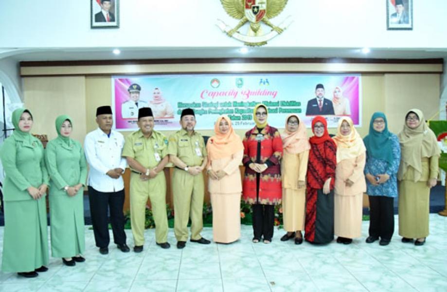 107 Pengurus DWP Bengkalis Ikuti Pelatihan Capacity Building