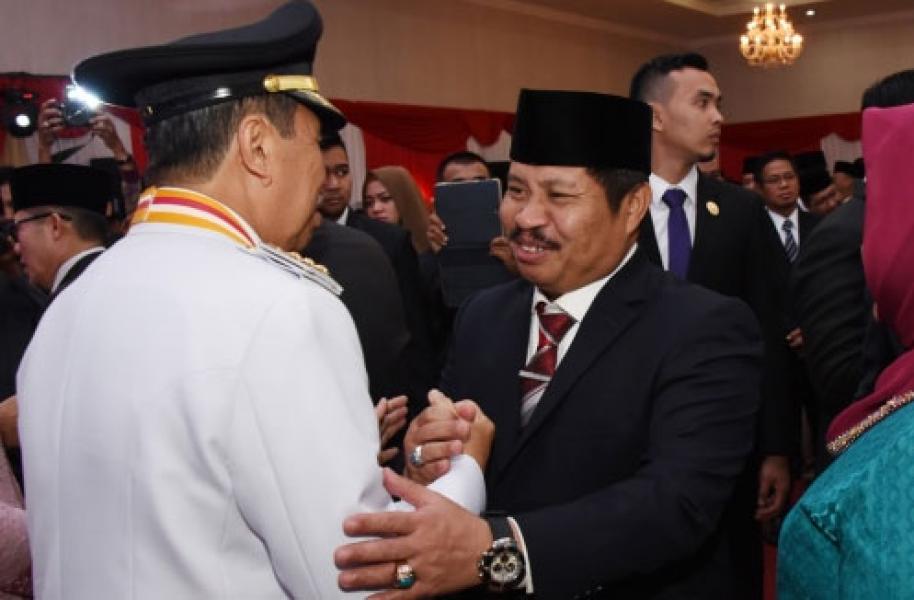 Bupati Amril Mukminin Ucapkan Tahniah Kepada Syamsuar dan Edy Nasution