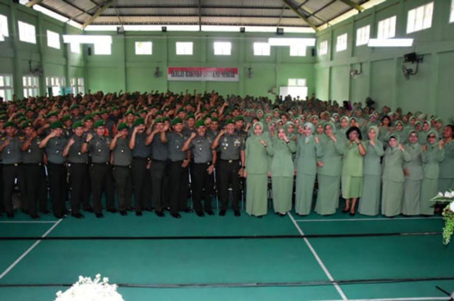 Danrem 031/WB Kunjungi Kodim 0313/KPR