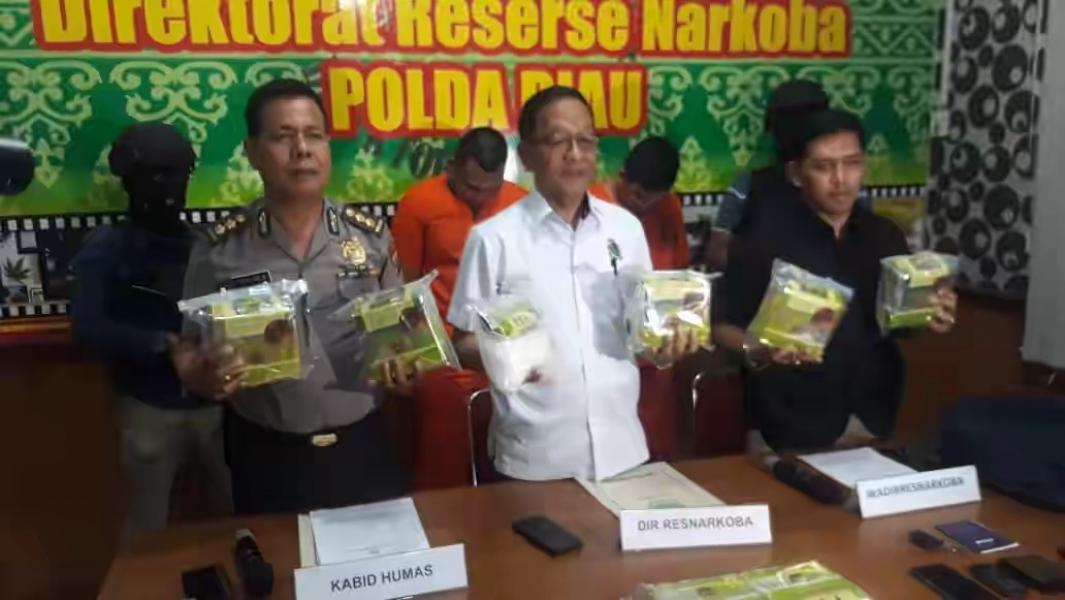 Dicegat Polisi, 8 Kg Sabu Asal Malaysia Gagal Beredar