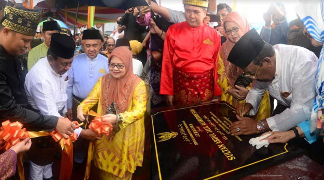 Gubernur Riau Resmikan Jembatan Siak IV dan Dua Flyover
