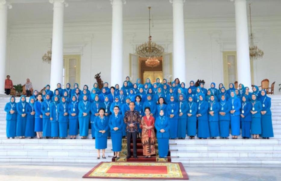 Ibu Negara Mengapresiasi Kinerja Tim Penggerak PKK