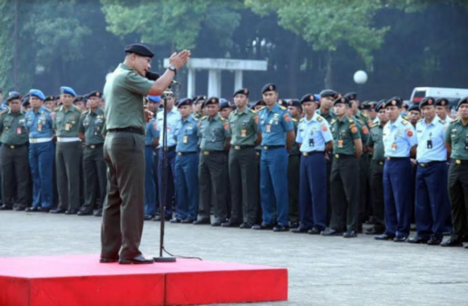 Kasum TNI: Upacara Bendera Bentuk Patriotisme Terhadap Negara