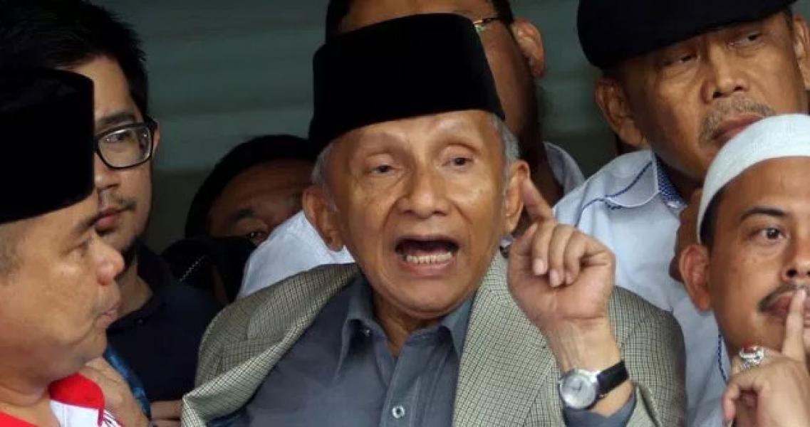 Ogah Tanggapi, Amien Rais Sebut Nyinyiran Sekjen PDIP Hanya Nyanyian Nyamuk