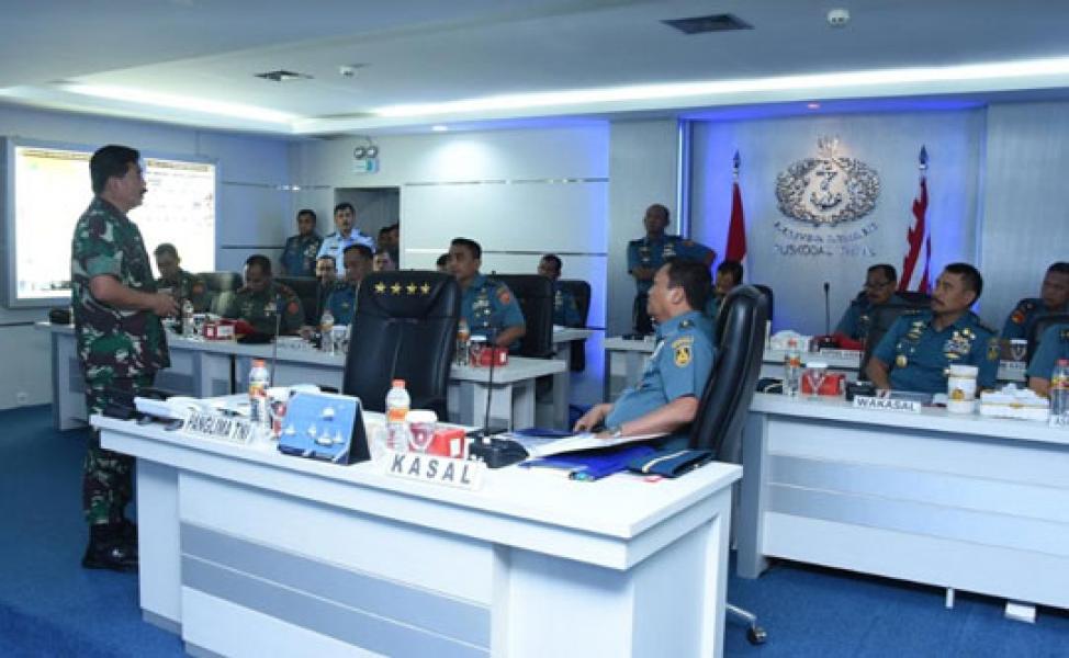 Panglima TNI Apresiasi TNI AL Mengusir Kapal Asing Tanpa Izin