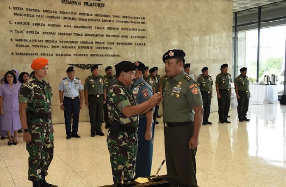 Panglima TNI Pimpin Sertijab Kasum TNI