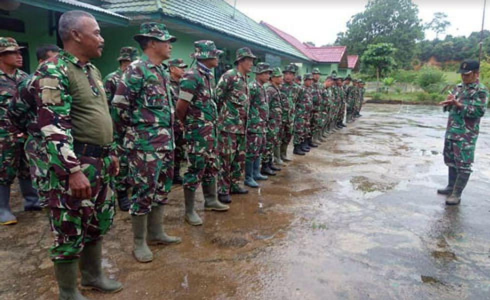 TMMD Kodim 0302/Inhu di Kecamatan Gunung Toar Benahi Infrastruktur dan RLH