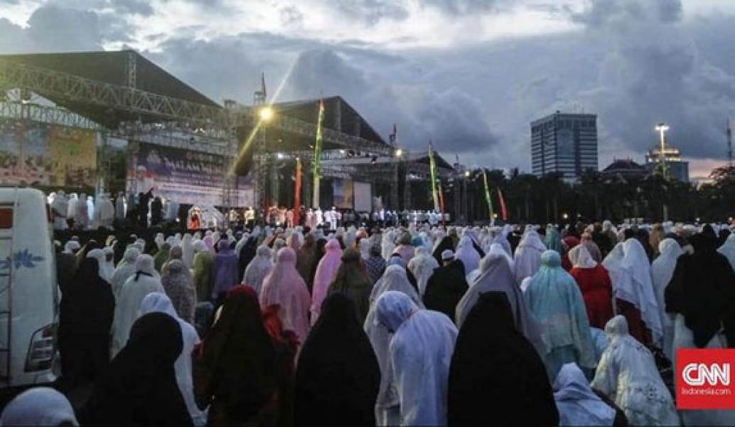 Tak Peduli Politik, Peserta Munajat 212 Ingin Bela Agama