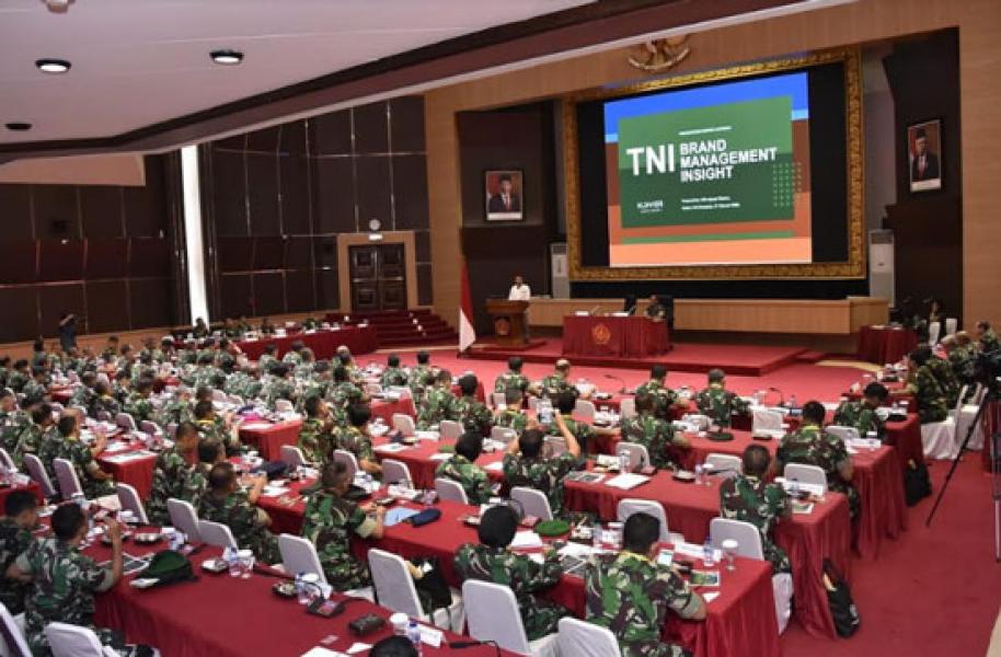 164 Pejabat Penerangan TNI Terima Pembekalan Strategi Opini Publik