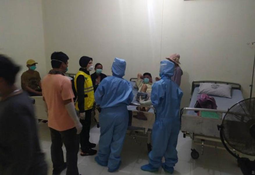5 WNA Thailand dan Inggris yang Terdampar di Pulau Bengkalis Diisolasi