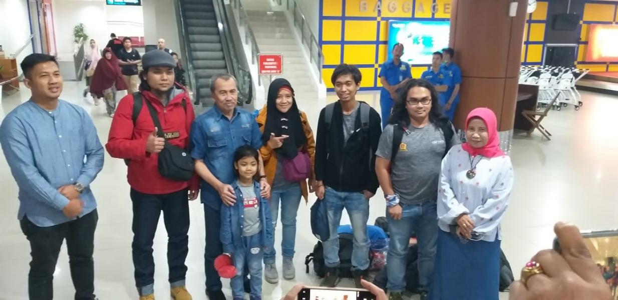 6 Warga Riau Observasi dari Natuna Tiba di Pekanbaru