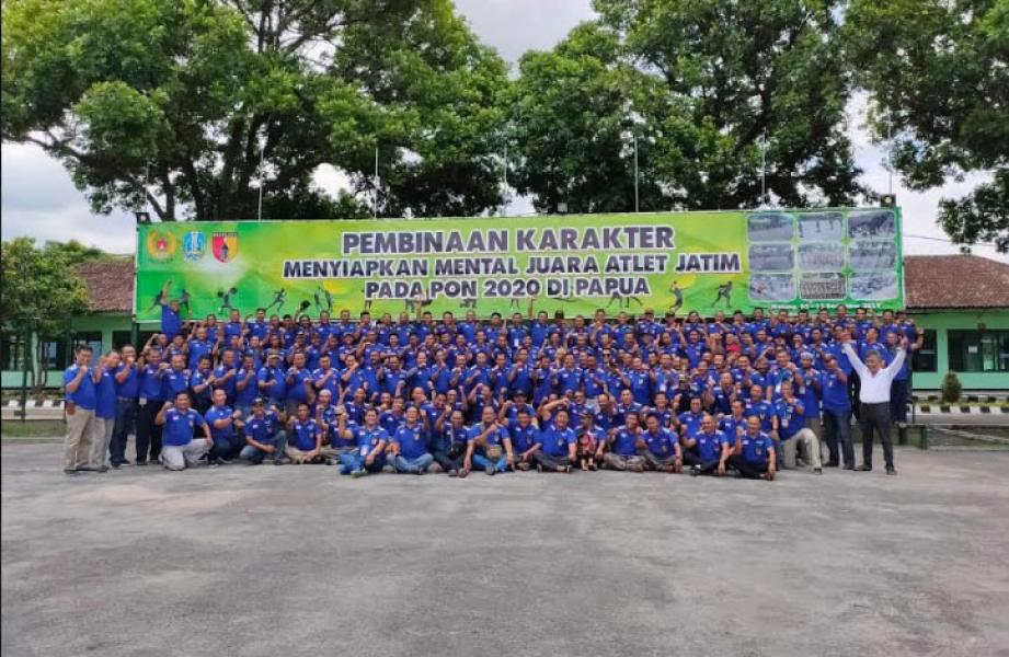 Alumni Tamtama Tahun 1988-1989 Reuni Akbar di Dodik Belanegara Rindam Brawijaya 