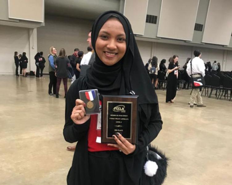 Anak Bengkalis Juara di Amerika Serikat