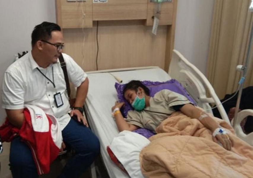 BUMN Ikut Bantu Pengobatan Atlet Voli Riska