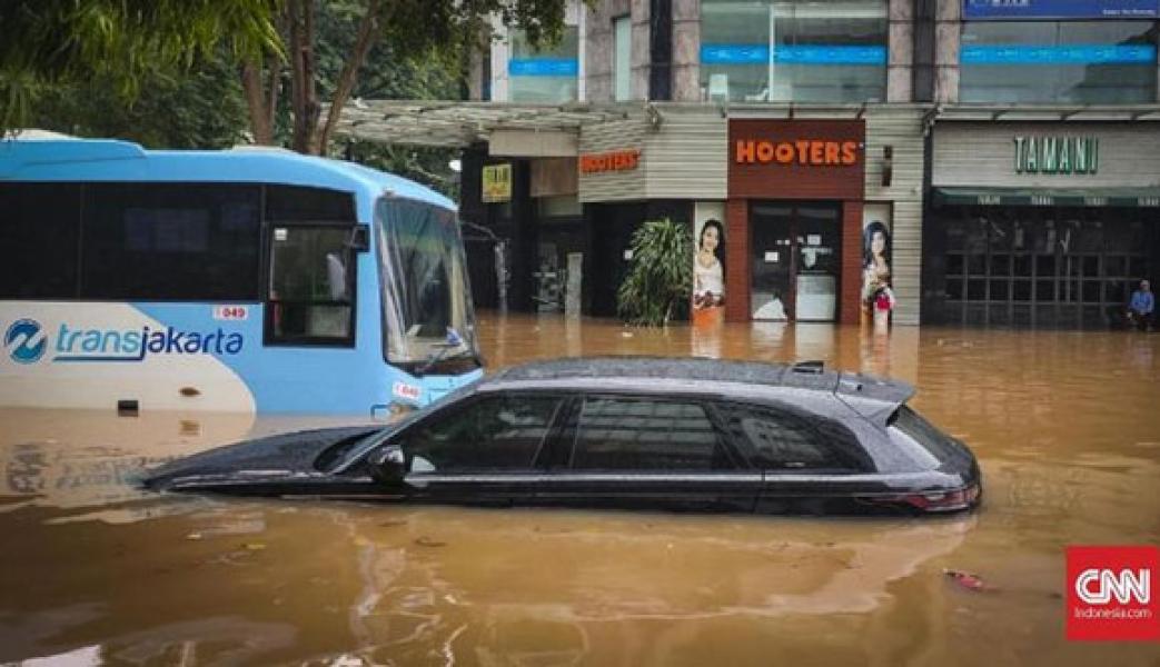 Banjir Jakarta, 3 Koridor Transjakarta Lumpuh, 2 Tergenang