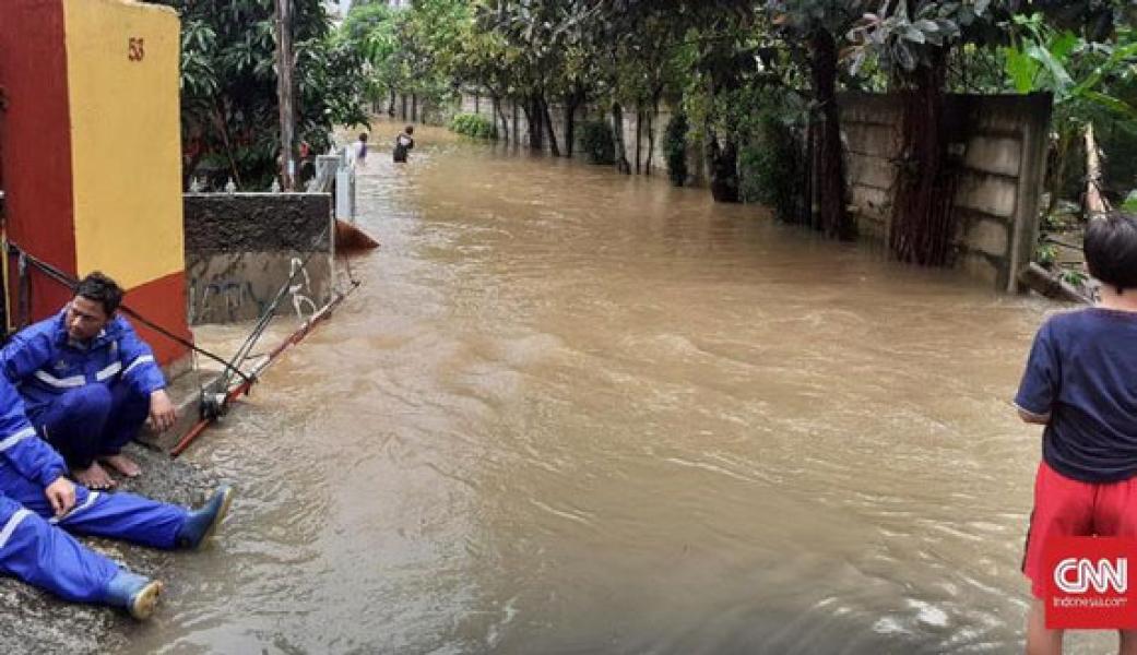 Bocah di Tamansari Jakbar Hanyut saat Banjir Belum Ditemukan