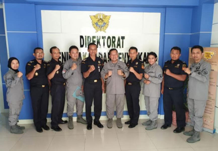 Direktur Strategi Bakamla RI Berkunjung ke Kantor Bea Cukai dan Kemenkominfo