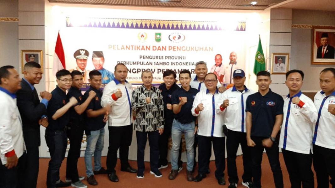Disaksikan Gubernur Riau, Krisna Bayu Lantik Pengurus Persambi Riau