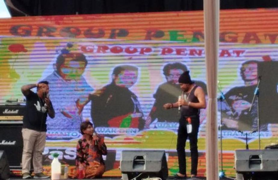 Grup Pengat Asal Siak Tampilkan Ciri Khas Melayu di Final Olimpiade Lawak 2020