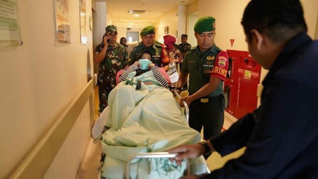 HK Antar Riska Dirujuk ke RSPAD Gatot Soebroto