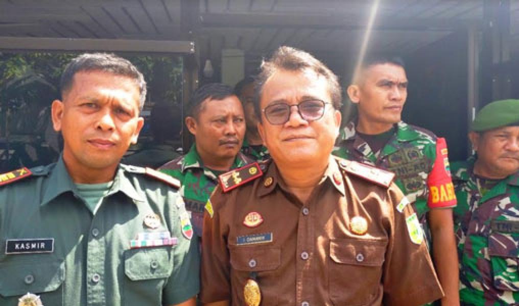 Kajari Rohul Kunjungi Koramil 02 Rambah