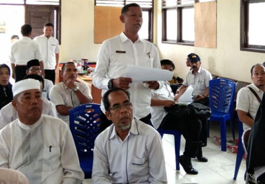 Kampar Utara Laksanakan Musrenbangcam Tahun 2021