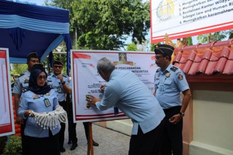 Kanim dan Lapas Bengkalis Komitmen Wujudkan Zona Integritas menuju WBK