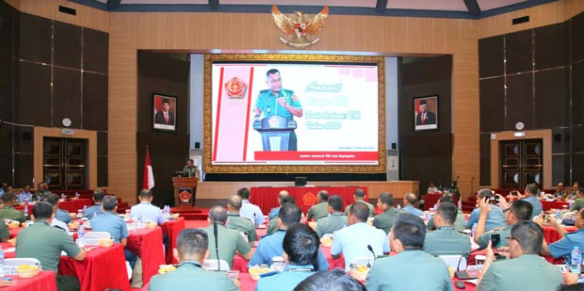 Kasum TNI Buka Rakor Teritorial Tahun 2020
