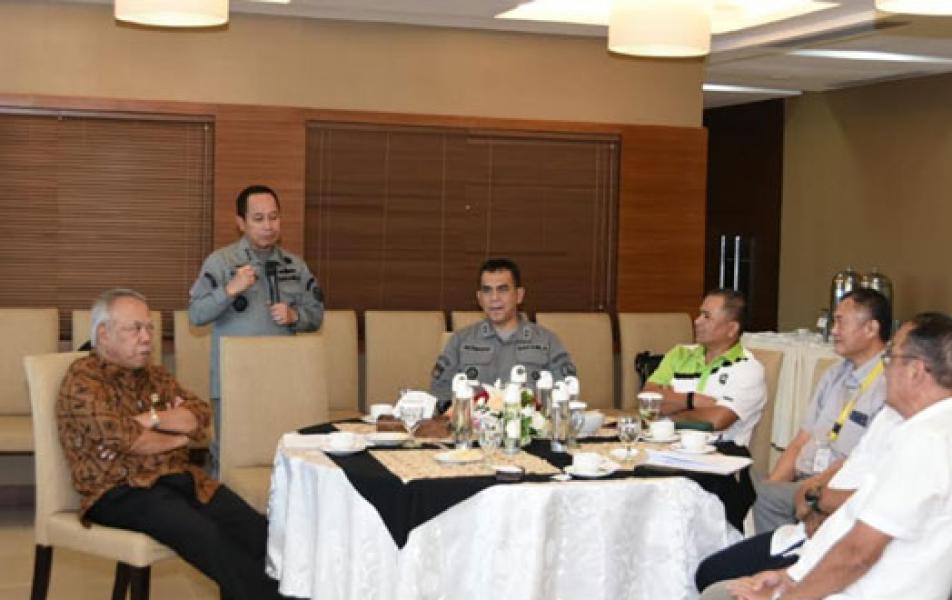 Kepala Bakamla RI Courtessy Call kepada Menteri PUPR