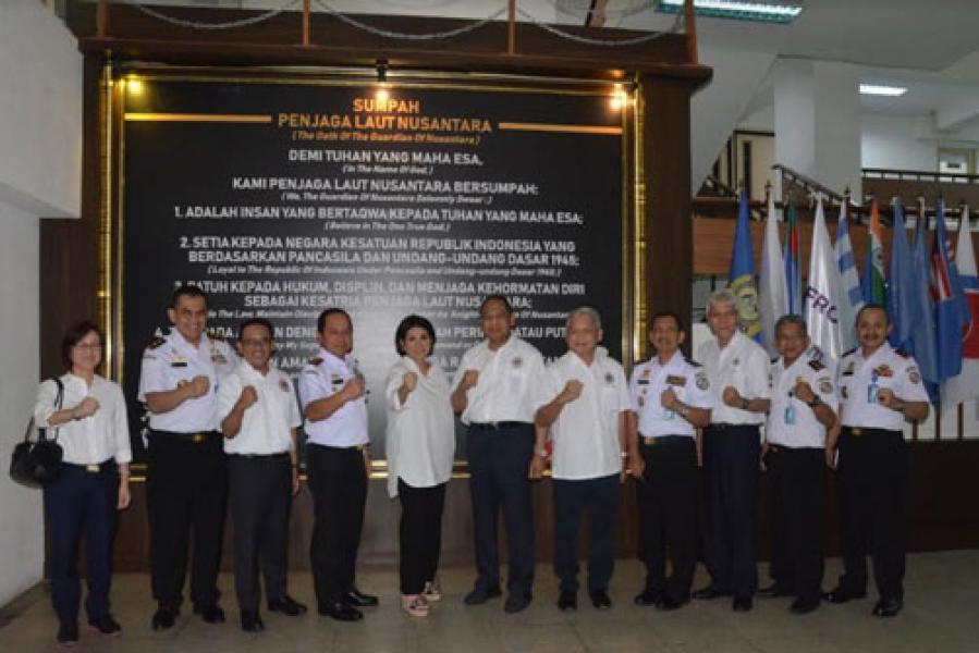 Kepala Bakamla RI Terima Kunjungan Ketua Umum DPP INSA