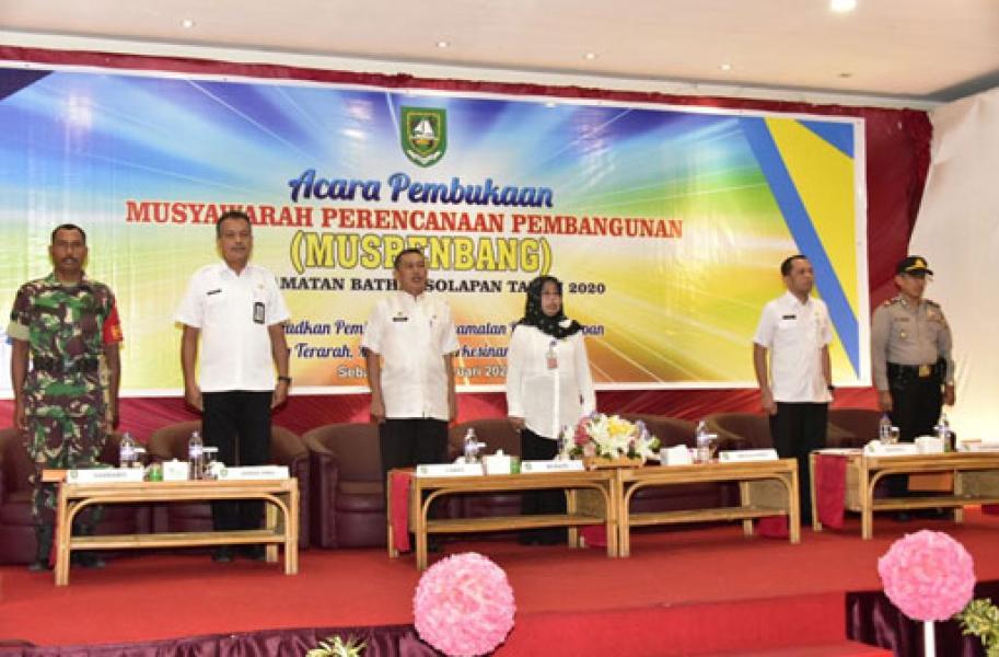 Musrenbang Bathin Solapan Dihadiri Ketua dan Wakil Ketua DPRD Bengkalis