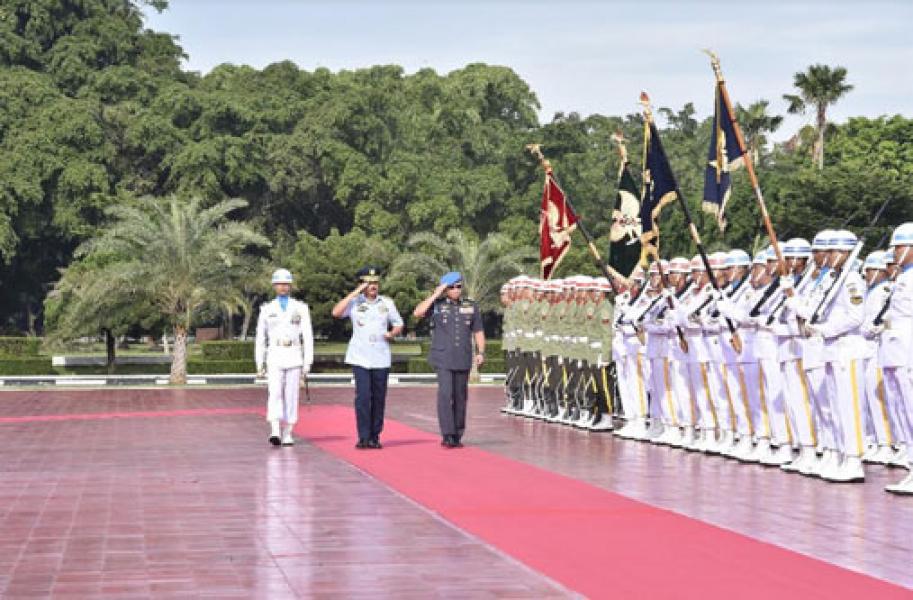 Panglima TNI Terima Kunjungan Kehormatan Panglima ATM