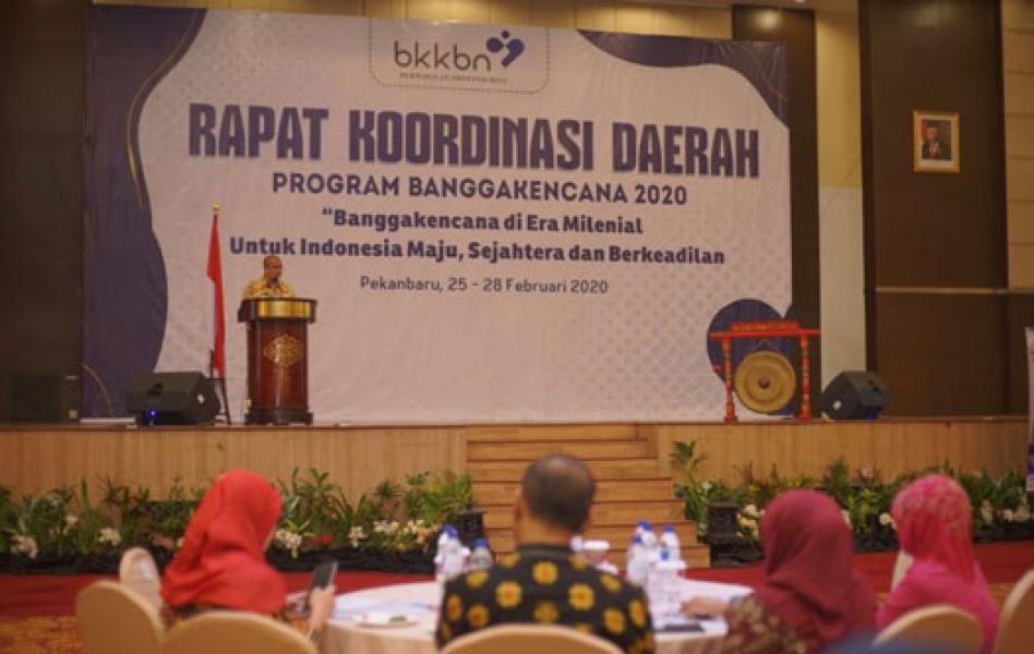 Pemprov Riau Dukung Program Banggakencana BKKBN