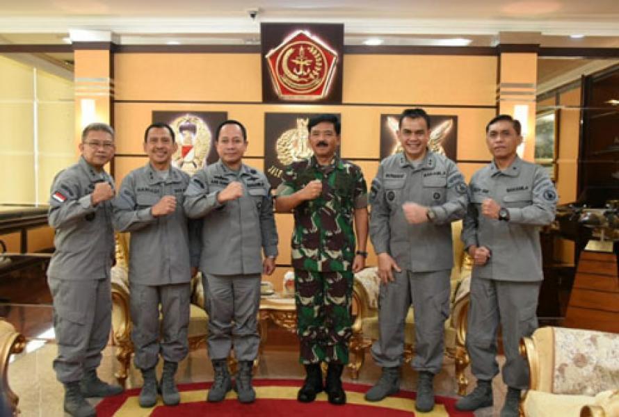 Sinergi Peran Bakamla, Kepala Bakamla RI Temui Panglima TNI