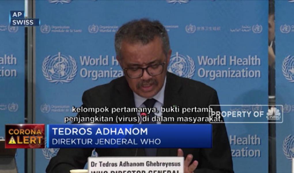 WHO Naikkan Status Risiko Corona ke Level Tertinggi
