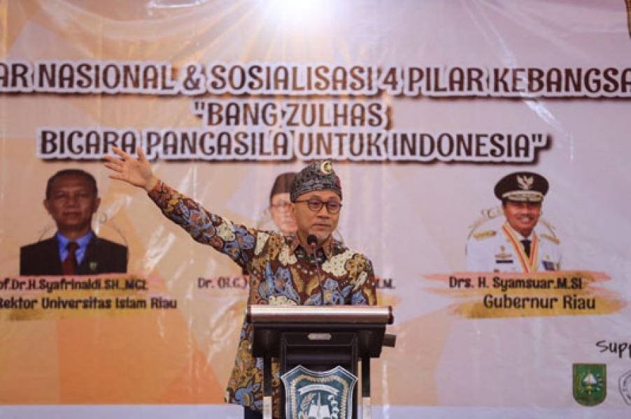 Zulkifli Hasan: Pancasila Itu Pemersatu Bangsa