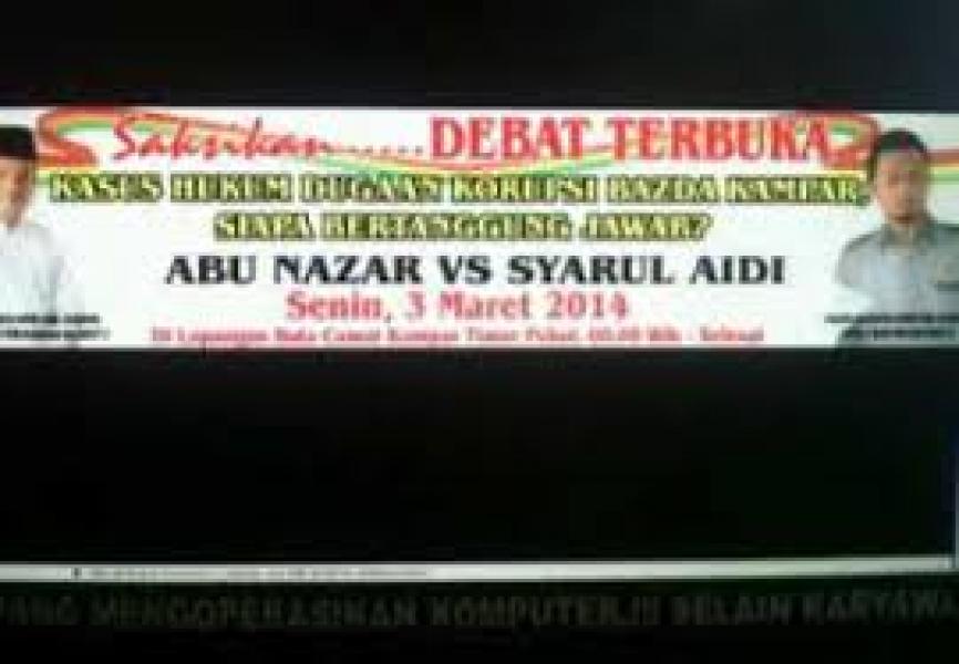 Abu Nazar Minta Dana Bazda Kampar Dituntaskan