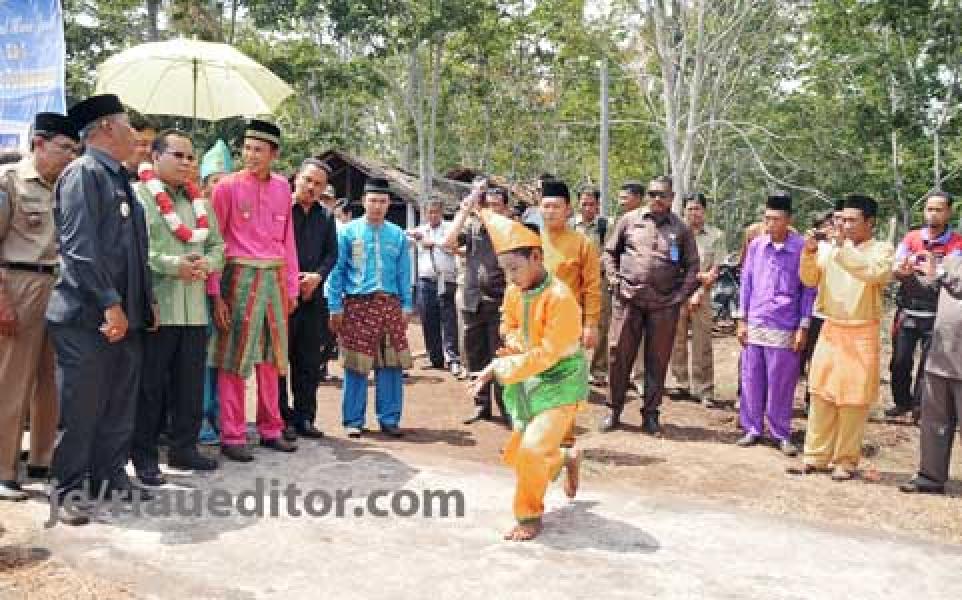 Bupati Resmikan Listrik Desa Telesung  