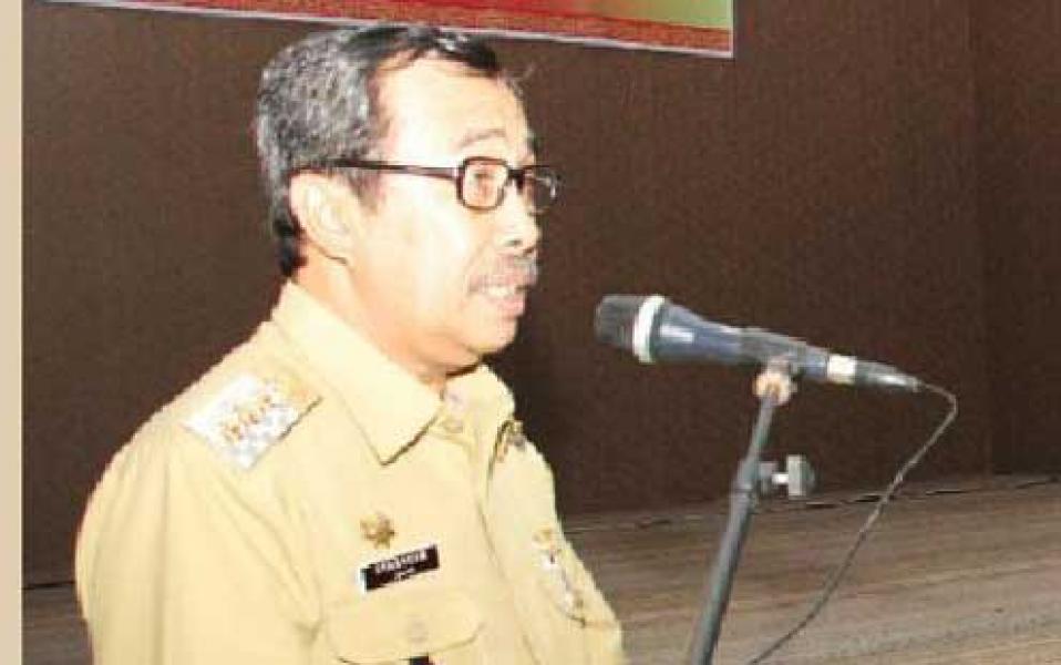 Bupati Siak Gelar Rapat Singkronisasi Penanggulangan Karhutla