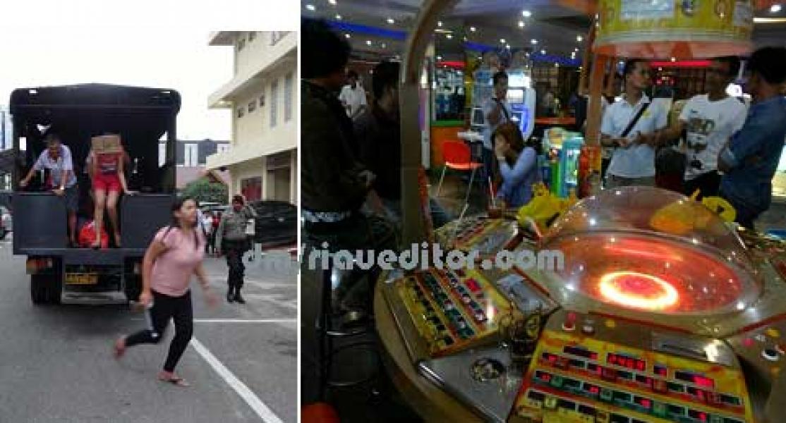 Giliran 88 Game Center Digerebek Polresta Pekanbaru
