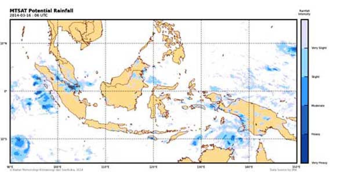 Hari Ini, Riau Mulai Masuk Musim Hujan Hingga April 2014