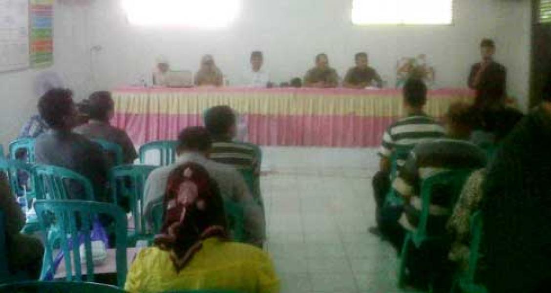 Jelang Pileg, 19 KPPS Padang Terubuk Dilantik