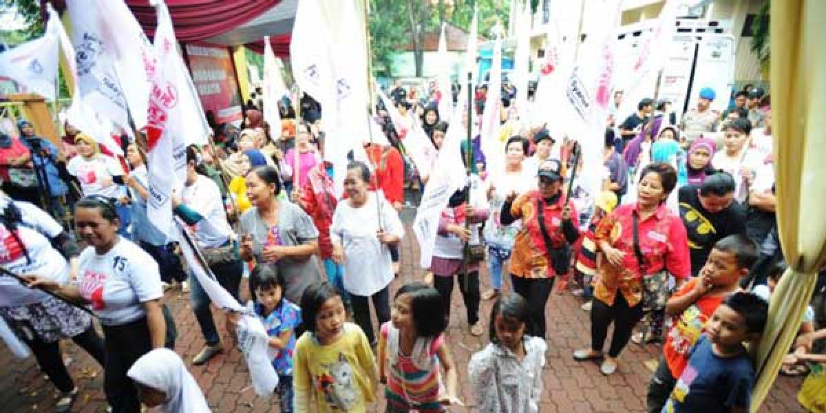 Momen Kampanye Terbuka di Bangkinang Sepi