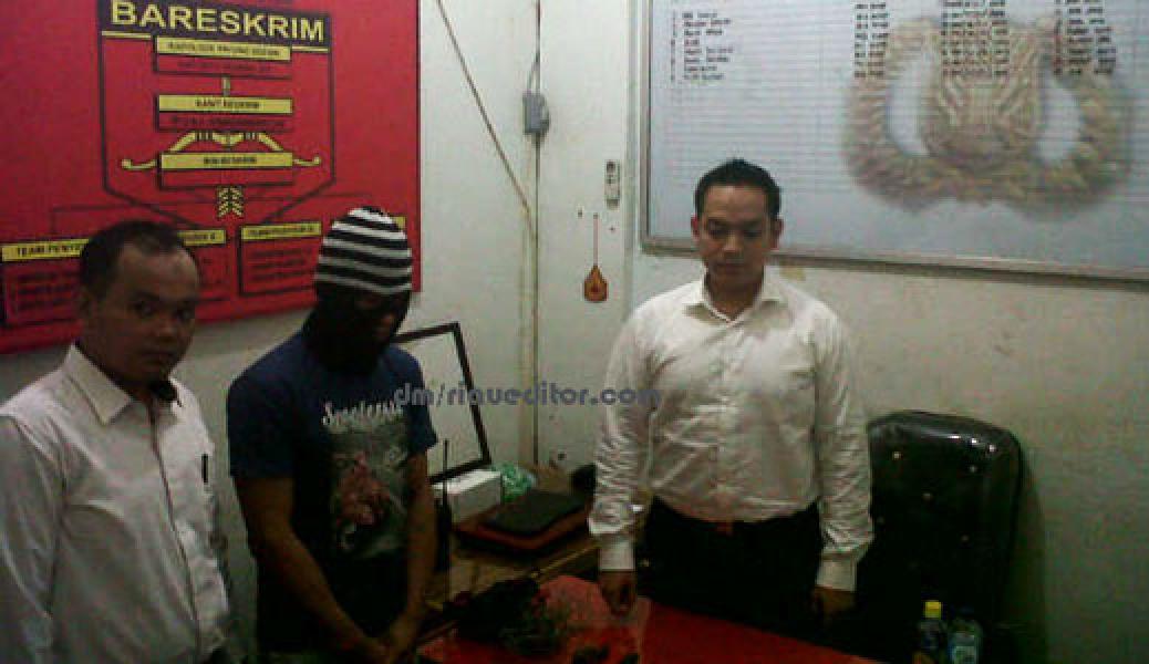 Pencuri Kabel Tower Telkomsel Diciduk Saat Beraksi