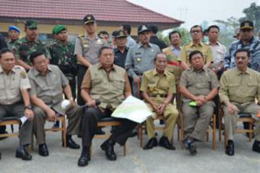 SBY Sampaikan Tiga Instruksi Tanggap Darurat Kabut Asap