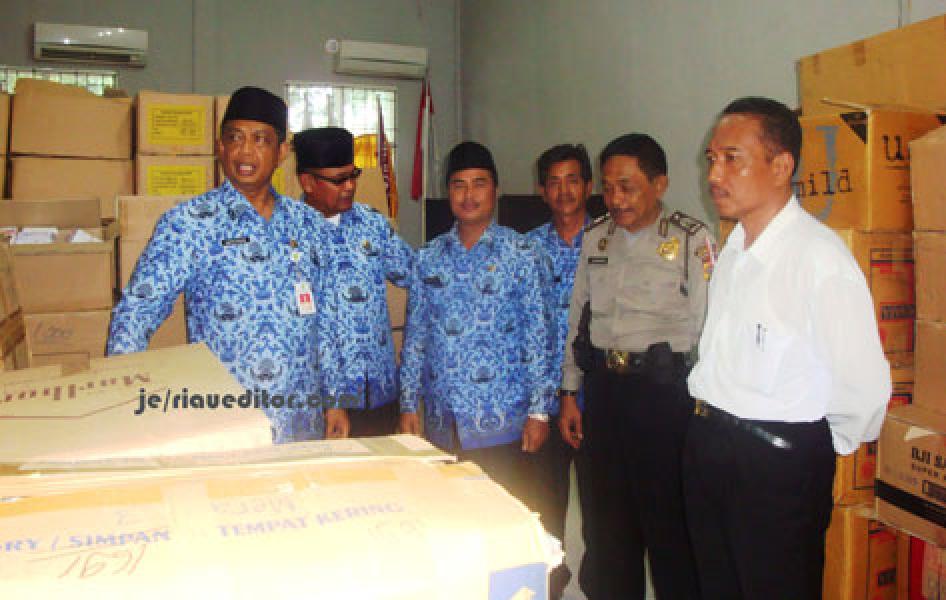 Sekda Tinjau Persiapan KPU 
