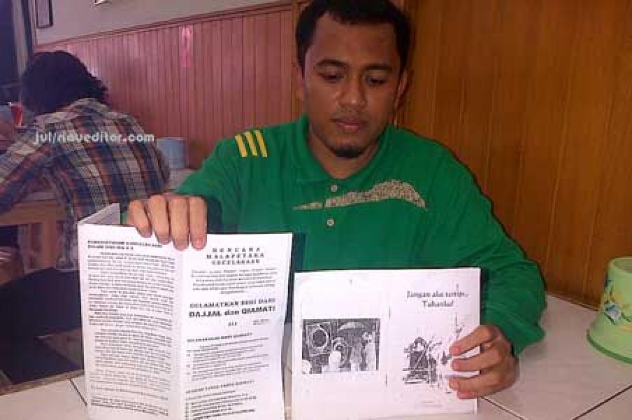 Selebaran Mendiskreditkan Islam Menyebar di Pelalawan